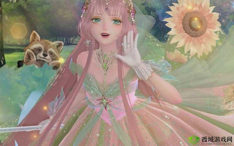 闪耀暖暖新时装青森绿野,绿意盎然的春日盛宴