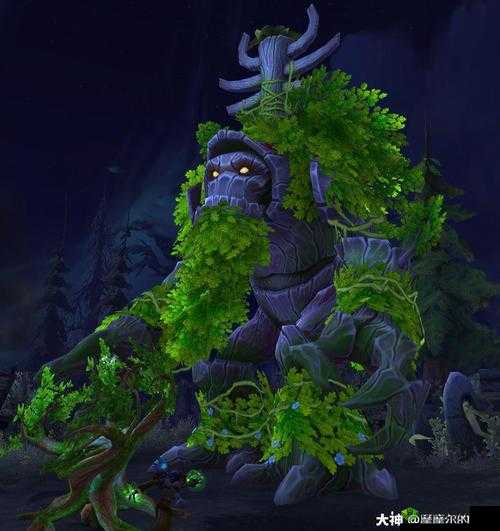 旧日传说树人莫雷，自然之力的守护者