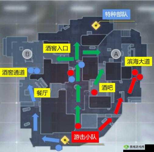 使命召唤手游滨海酒镇卡点打法攻略