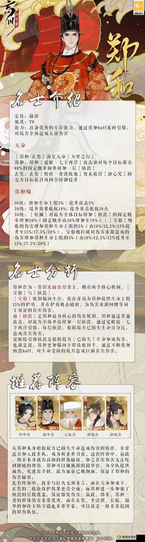 忘川风华录高渐离阵容推荐,策略、管理与价值最大化