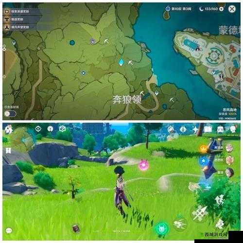 原神带有黄色的采集物拍照对象位置介绍,资源管理的艺术