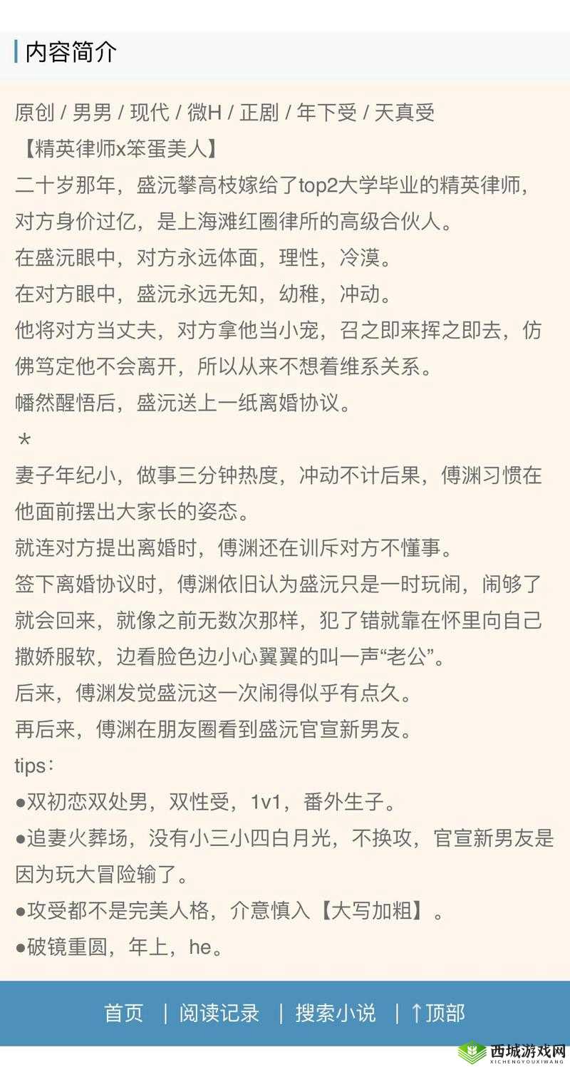 常识修改双男主睡眠游戏海棠:一款独特游戏的深入剖析与探讨