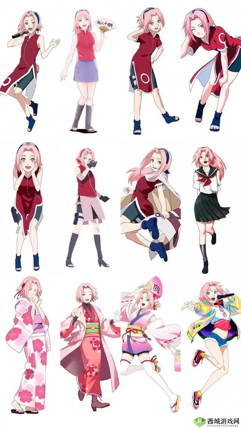 火影小樱脸红流眼泪翻白眼：少女复杂情感的极致展现