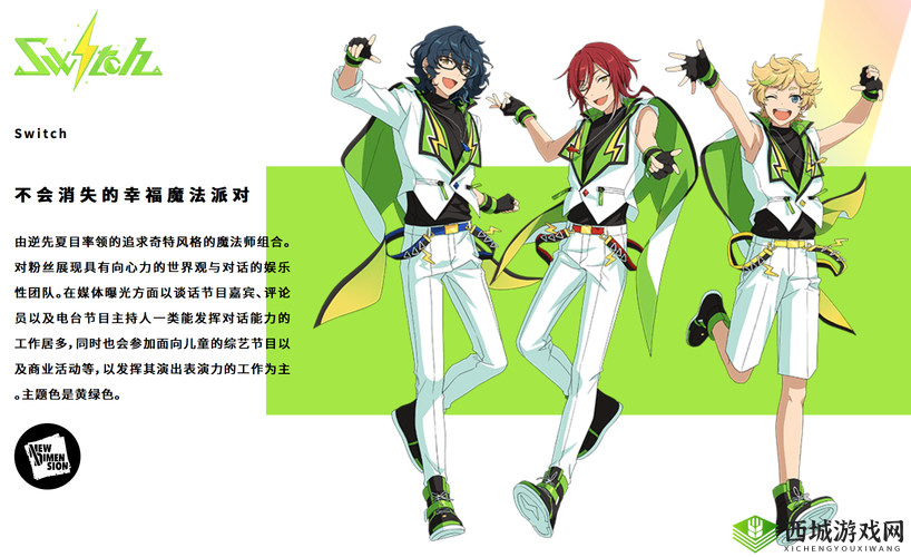 梦幻交织，幸福不灭 —— 探索偶像梦幻祭2中的Switch组合与不会消失的幸福魔法派对