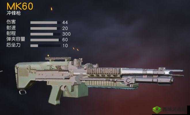 荒野行动MK5冲锋枪,高速枪神的诞生