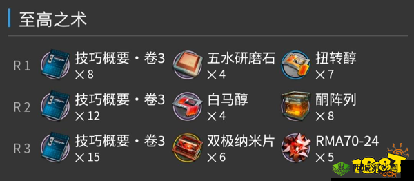 明日方舟棘刺，技能材料全解析