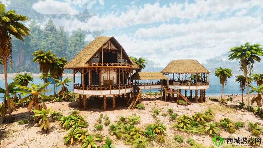 方舟生存进化,打造稳固茅草屋,从选地基开始