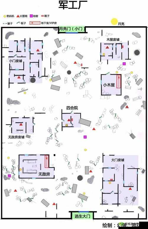 第五人格军工厂地图深度解析与实战技巧