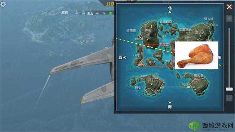 穿越火线手游新海岛西侧解析，航线落点抉择的艺术