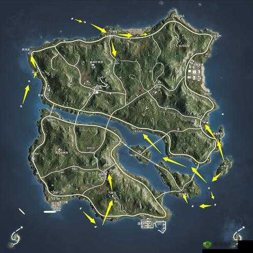 荒野行动,探索新地图的富庶之地与战术策略