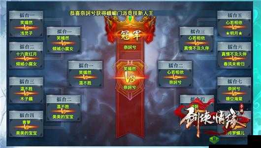 双人跨服群英会，剑侠情缘手游峨眉对战技巧的资源管理艺术