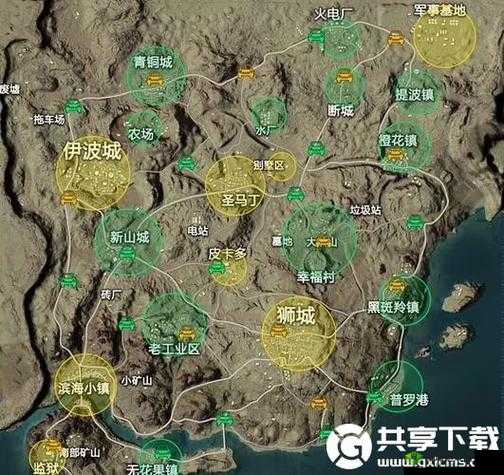 绝地求生刺激战场沙漠地图皮卡多钢枪要点深度解析