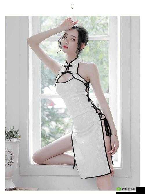 chinese 旗袍:黑人妻子的性感演绎