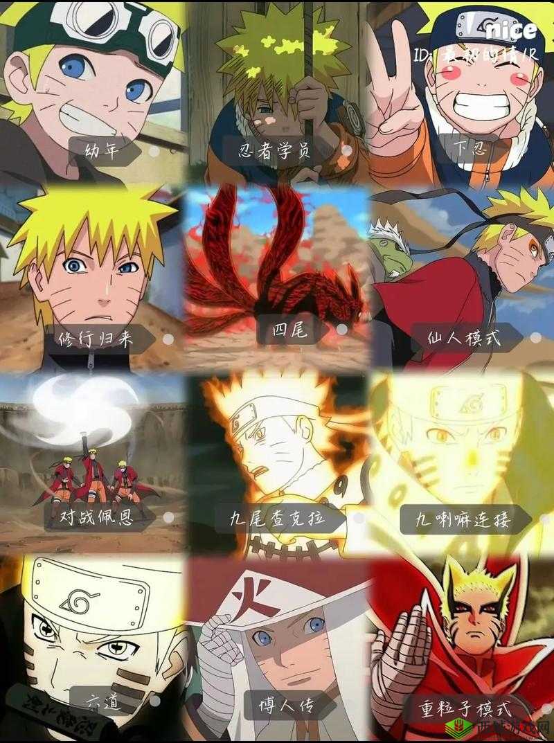 从第一集开始看火影忍者,见证主角鸣人成长