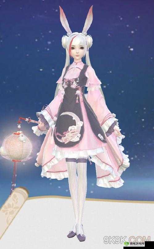 云裳羽衣困难8-6搭配技巧,盼月圆套装详解