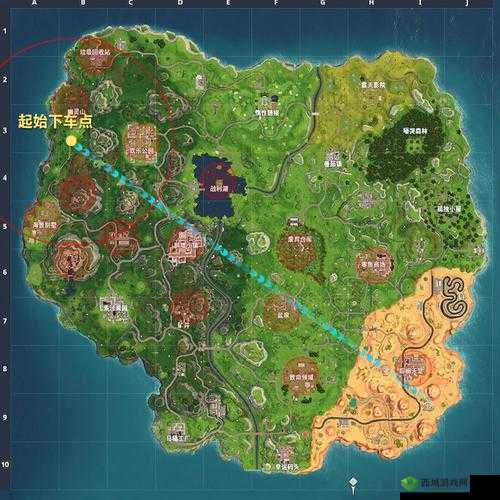 堡垒之夜手游跳伞点与零售行玩法深度解析