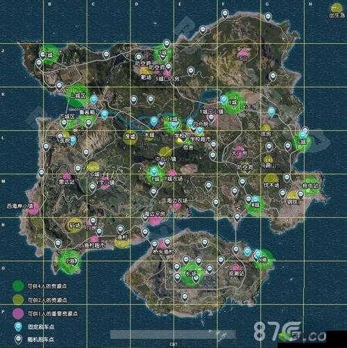 绝地求生全军出击军事基地作战技巧，C字楼降落策略