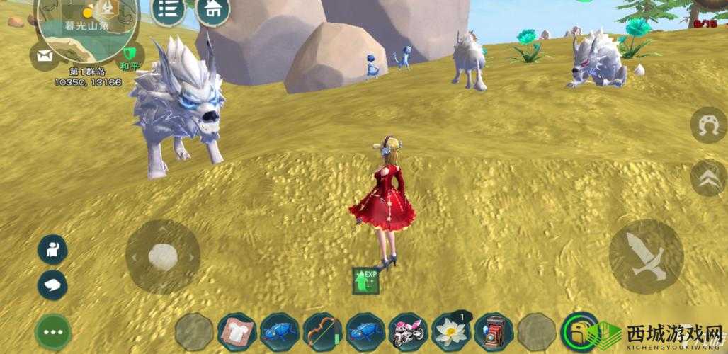 探索创造与魔法的雪原狼，寻觅踪迹与美食诱惑