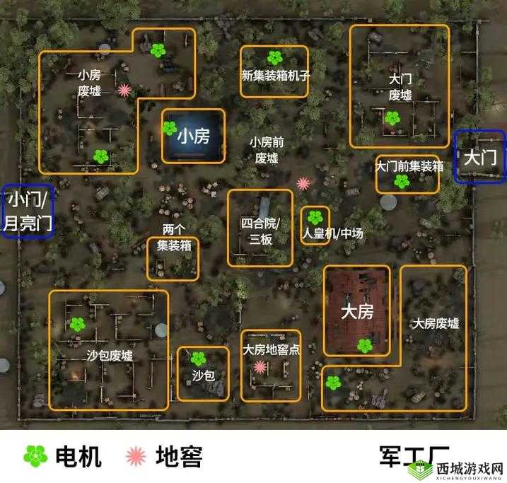 第五人格军工厂地窖位置详解与月亮判断位置技巧