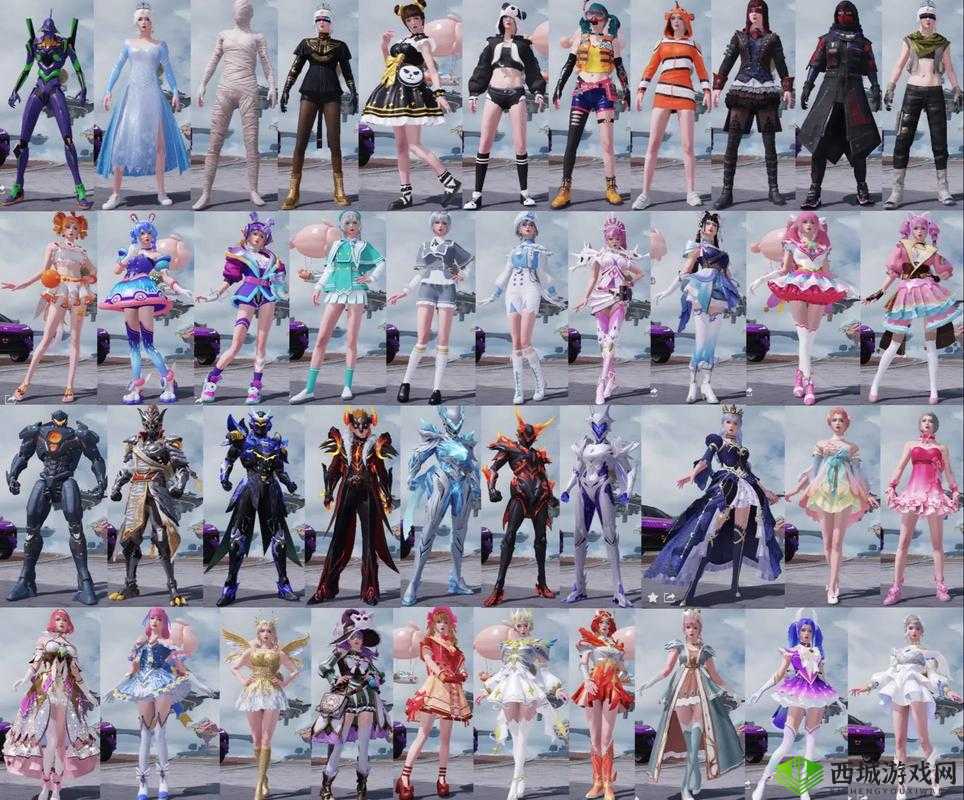 绝地求生全军出击,女性角色时装搭配秘籍,让你战场也时尚