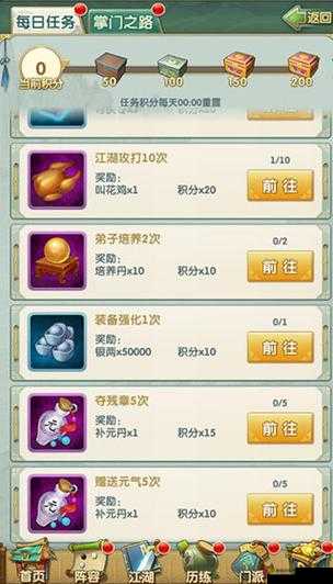 大掌门2快速提升等级攻略,叫花鸡与补元丹的获取之道