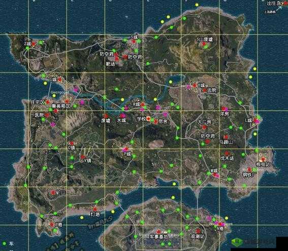 绝地求生全军出击,打野战术深度解析与地点推荐