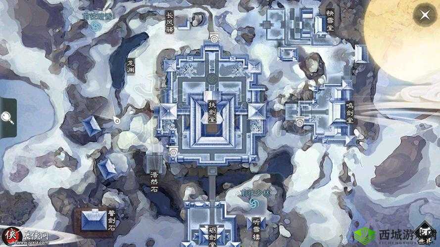 楚留香中原打坐位置详解，去日崖和元道古道那