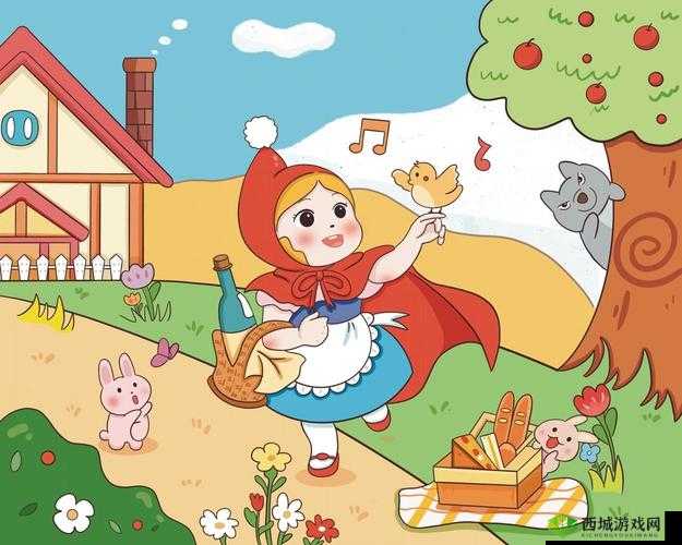 童话中单纯又荡漾的小红帽:开启奇幻森林冒险之旅