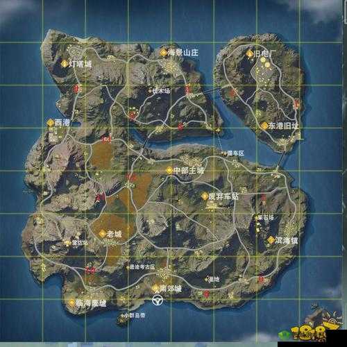 荒野行动中的跳伞与落地路线选择,资源管理的艺术