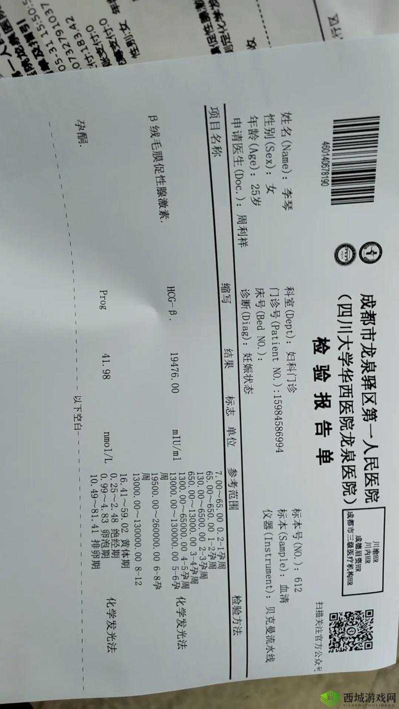 B 一人绒毛膜促性相关知识及作用详细介绍