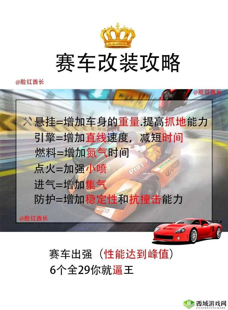 QQ飞车手游大神浅谈赛车改装技巧和心得体会