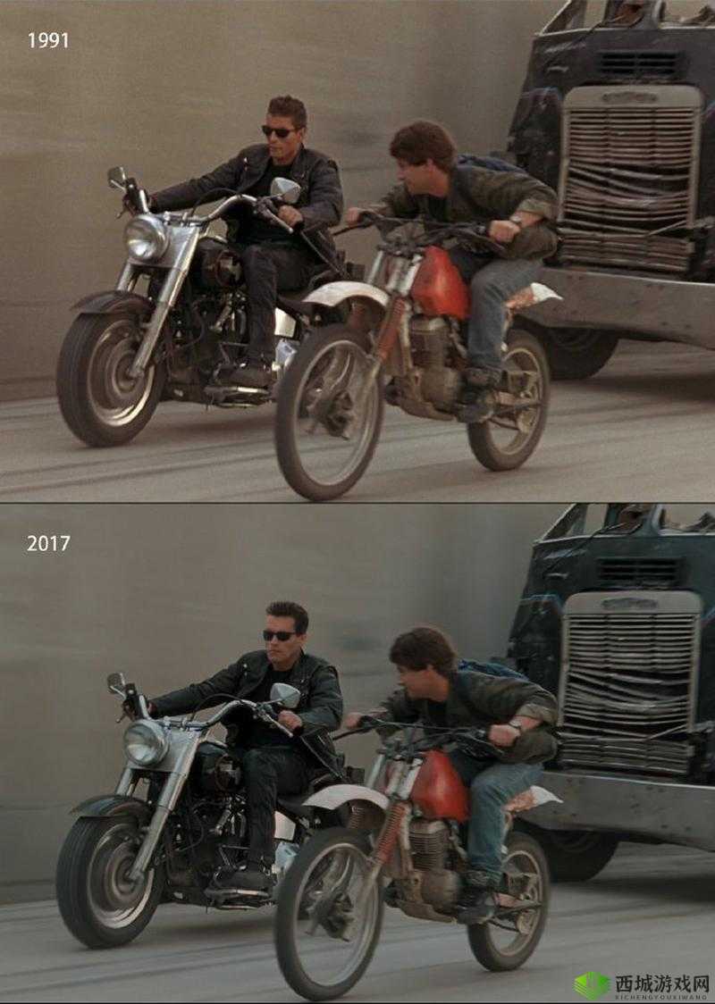 科幻与激情的碰撞,终结者2,审判日中的摩托车文化