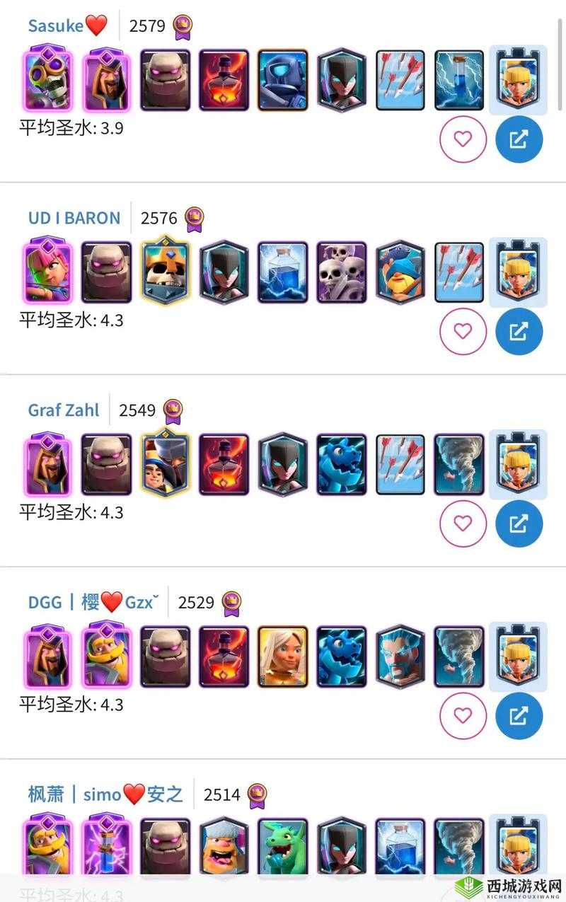 皇室战争石头人卡组心得分享,一波顺利登上4000