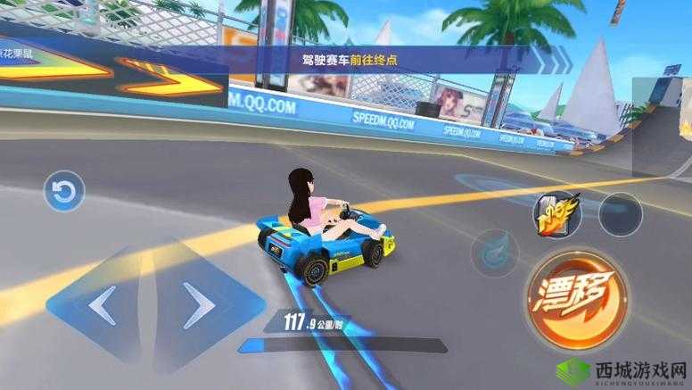 QQ飞车手游甩尾漂移技巧，征服大弯的艺术