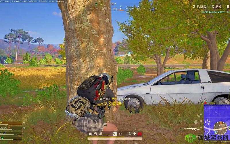 荒野行动，麦田吉利服的隐秘力量，为爱冲锋的勇者传奇