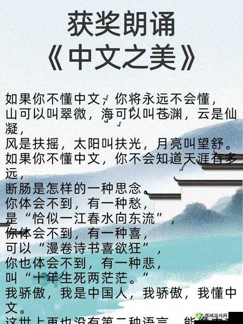 亚色中文：探索中文之美，领略语言魅力