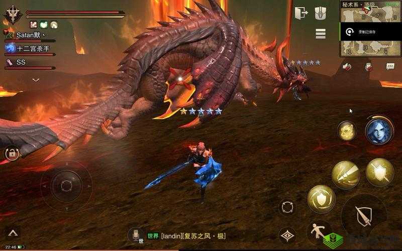 猎魂觉醒炎晶龙技能解密,火焰龙王降生