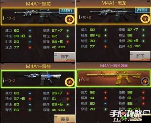 终结者2审判日M4A1玩法技巧与配件搭配在资源管理中的重要性