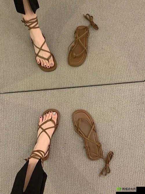 炼金魔法融入时尚,打造专属棕色皮质凉鞋