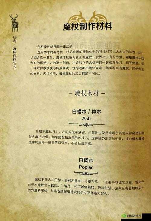 炼金与魔法的奇幻之旅，揭秘木棉魔杖的制作方法