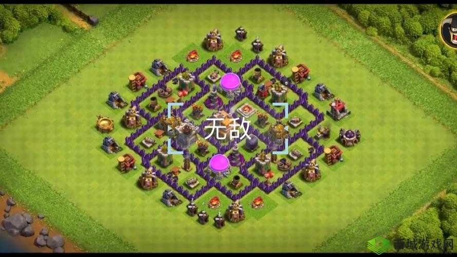 部落冲突夜世界第一次三星7本 附本方7本阵型