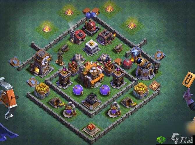 部落冲突夜世界4000杯攻略,7本实用阵防守深度剖析