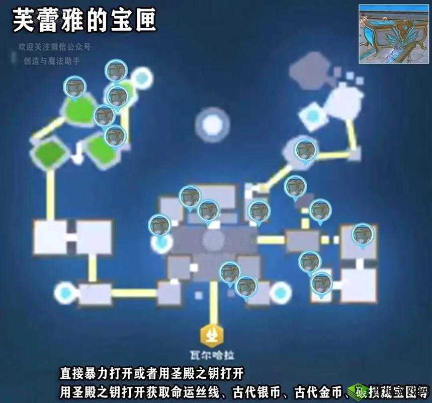 创造与魔法宝箱位置汇总,坐标详解在资源管理中的重要性及高效利用策略