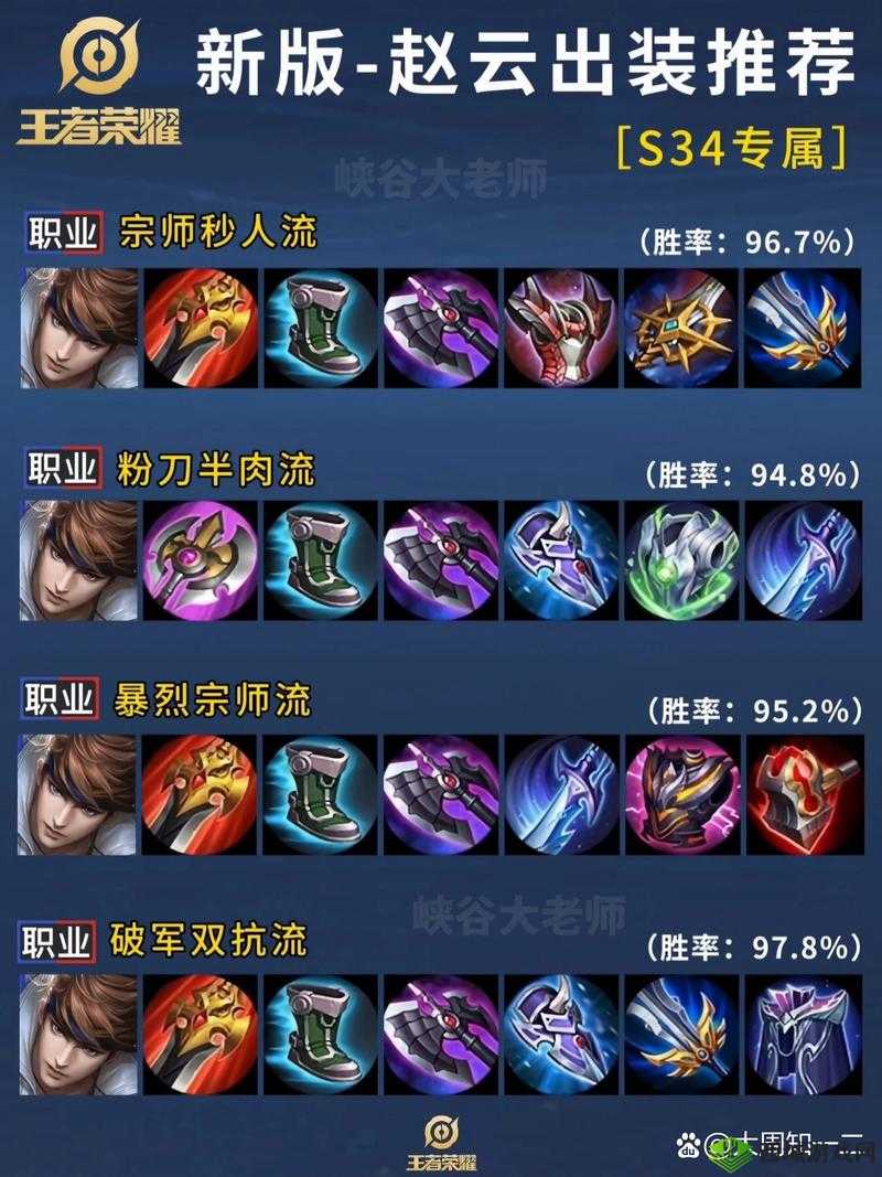 楚汉秦唐赵云，英雄属性、技能与攻略