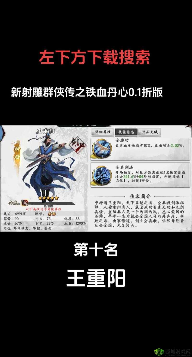 新射雕群侠传之铁血丹心阳顶天阵容搭配技巧攻略,资源管理的艺术