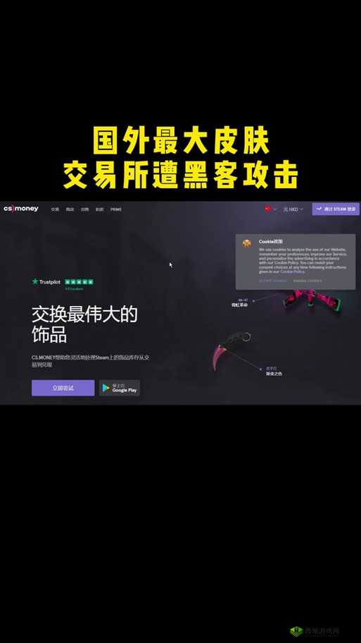 俄罗斯卖 csgo 的网站如何免费进入?这其中有何技巧和方法?