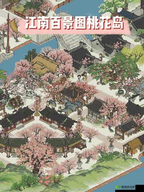 江南百景图去年桃花怎么样及建筑获得方法介绍