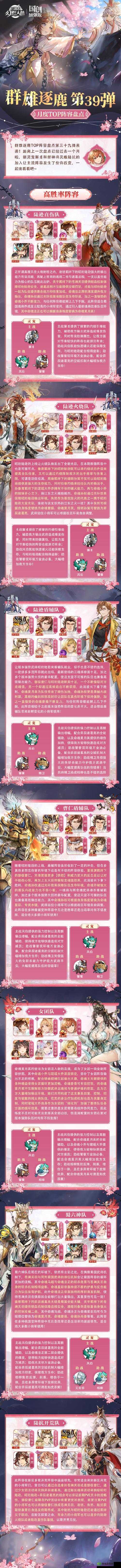 三国志幻想大陆张郃阵容推荐与阵容搭配攻略