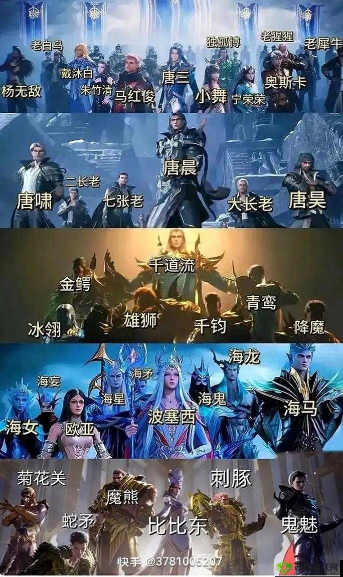 斗罗大陆CV表全解析:角色与配音演员的完美契合,你最喜欢谁的声线?