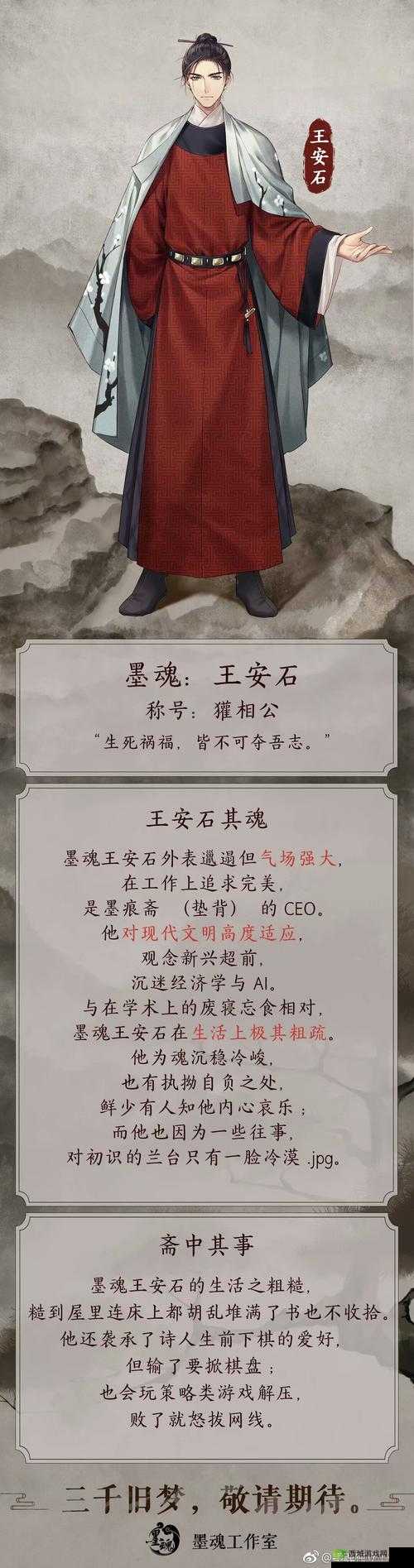 墨魂王安石怎么样,角色设定一览